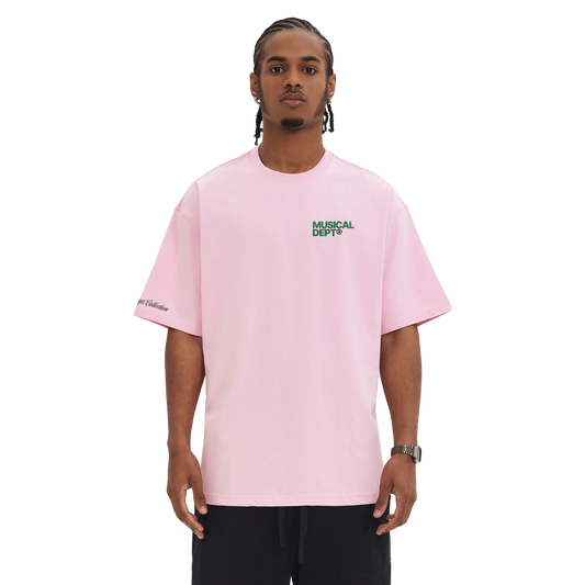 Origins Boxy T-Shirt (Pink/Green)