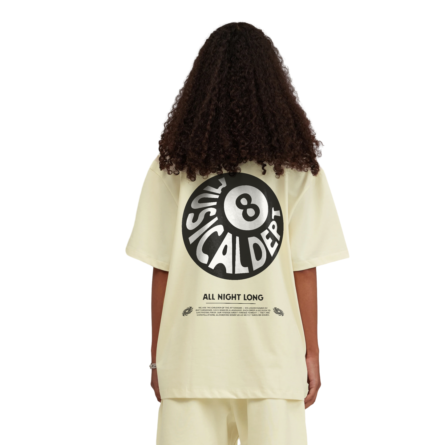 All Night Long T-Shirt (White Rock)