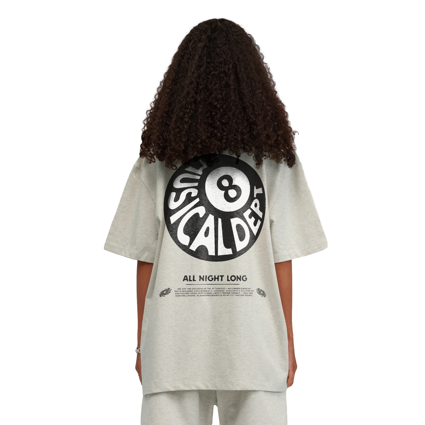 All Night Long T-Shirt (Heather Oatmeal)