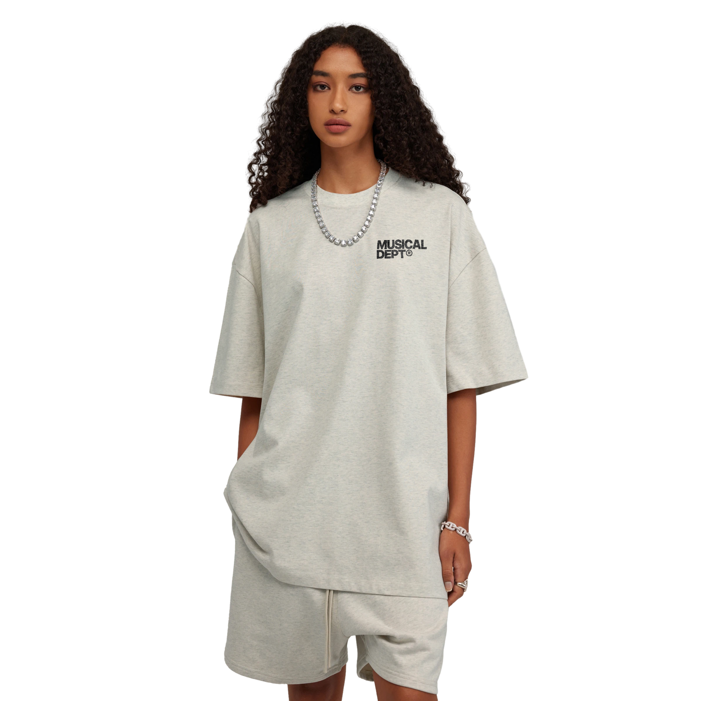 All Night Long T-Shirt (Heather Oatmeal)