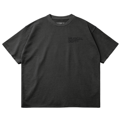 Star Raw T-Shirt (Charcoal/Black)