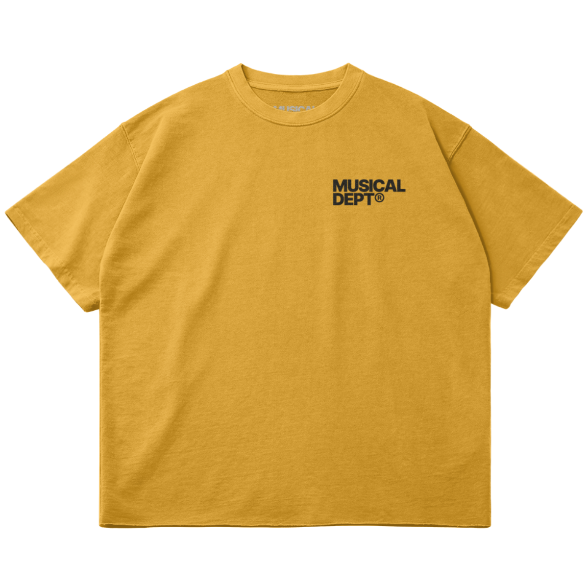 Star Raw T-Shirt (Mustard/Black)