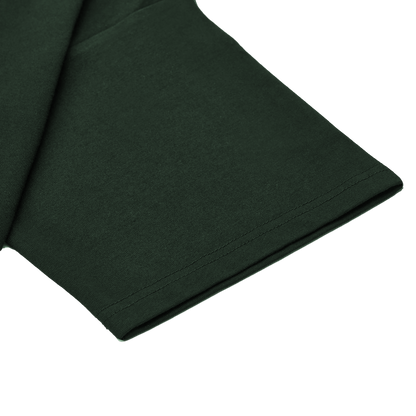 David Boxy T-Shirt (Dark Green / Orange)