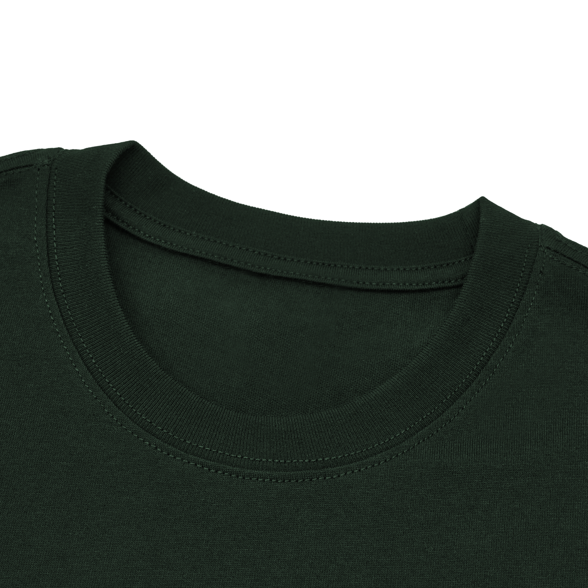 David Boxy T-Shirt (Dark Green / Orange)