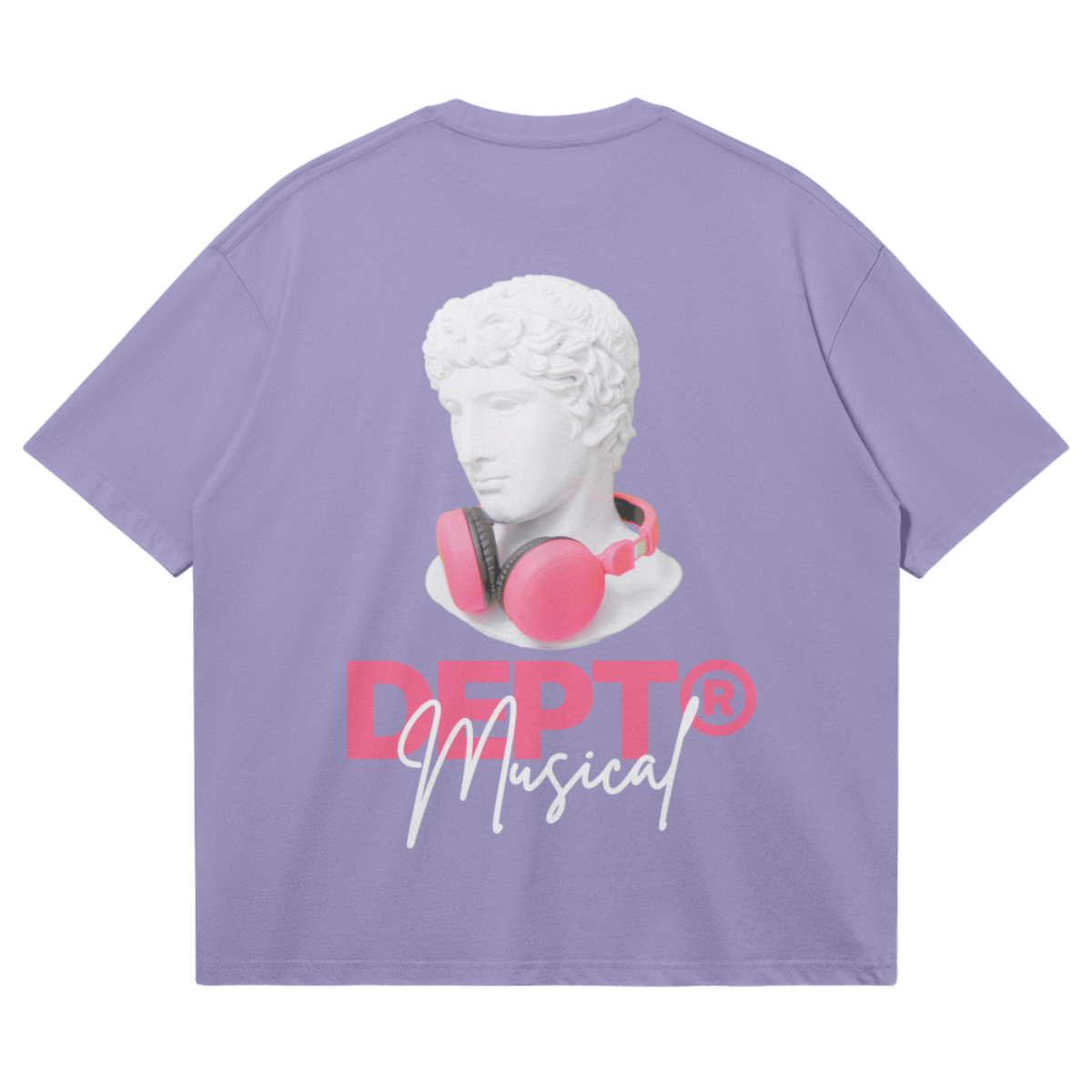 David Boxy T-Shirt (Lilac/Pink)