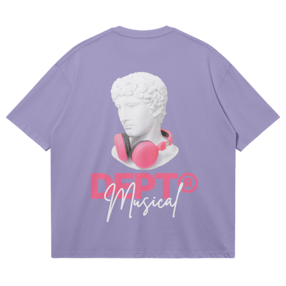 David Boxy T-Shirt (Lilac/Pink)