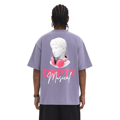 David Boxy T-Shirt (Lilac/Pink)