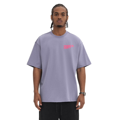 David Boxy T-Shirt (Lilac/Pink)