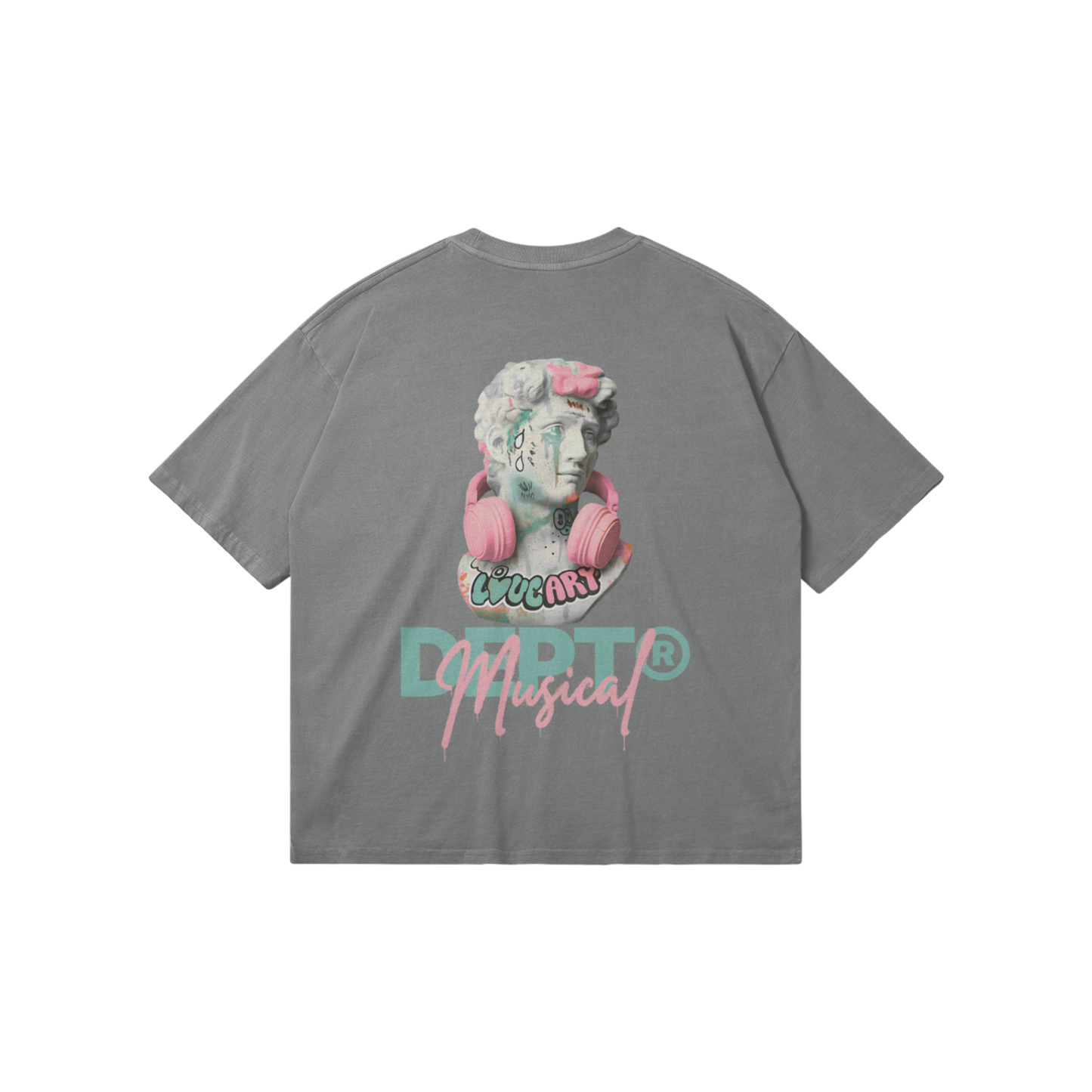 David Boxy Limited Edition T-Shirt (Grey/Pink)