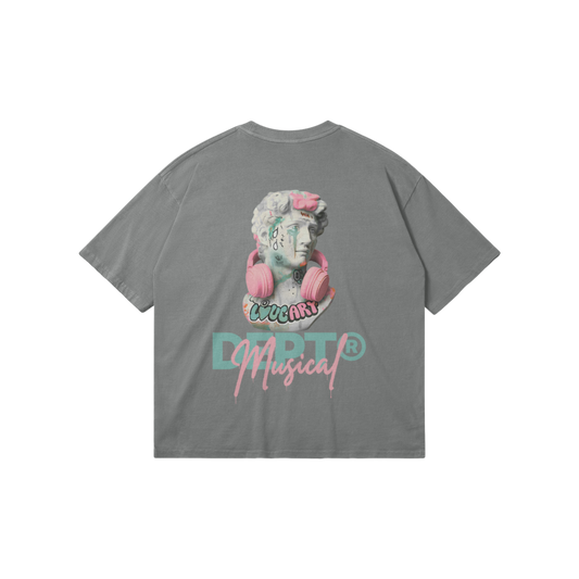 David Boxy Limited Edition T-Shirt (Grey/Pink)