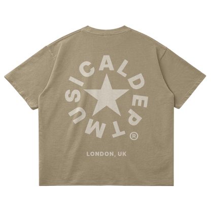 Star Raw T-Shirt (Khaki)