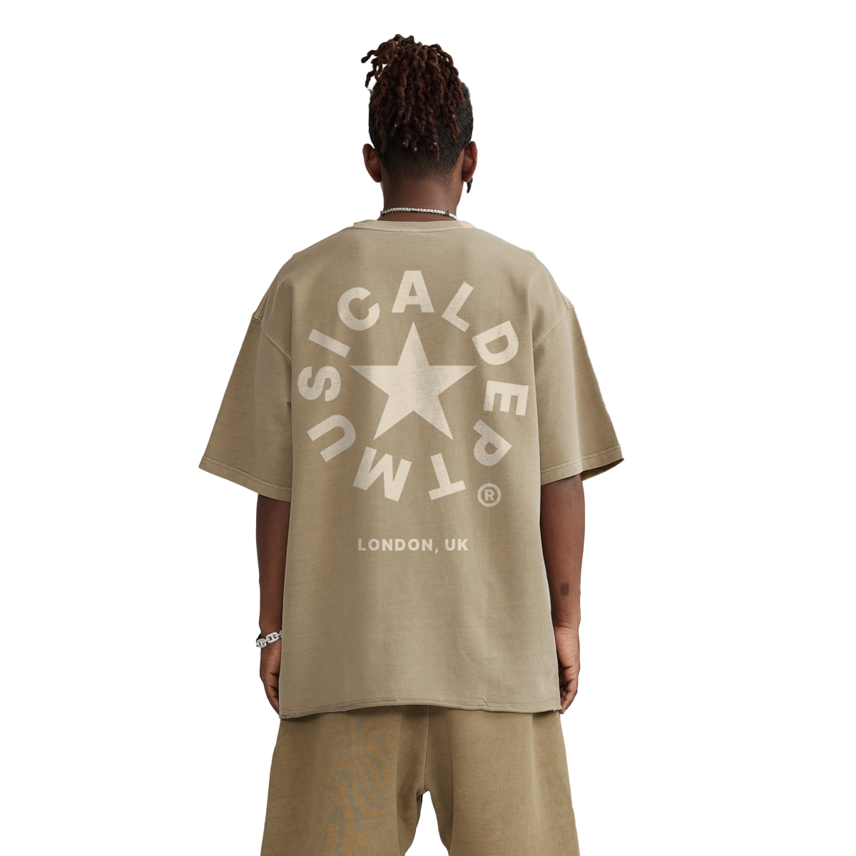 Star Raw T-Shirt (Khaki)