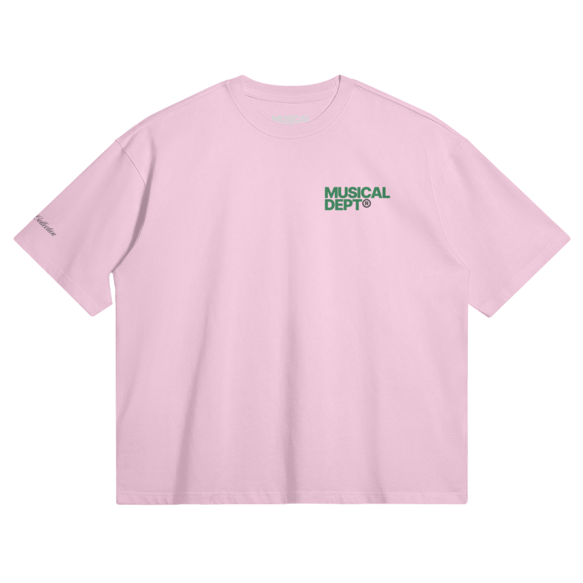 Origins Boxy T-Shirt (Pink/Green)