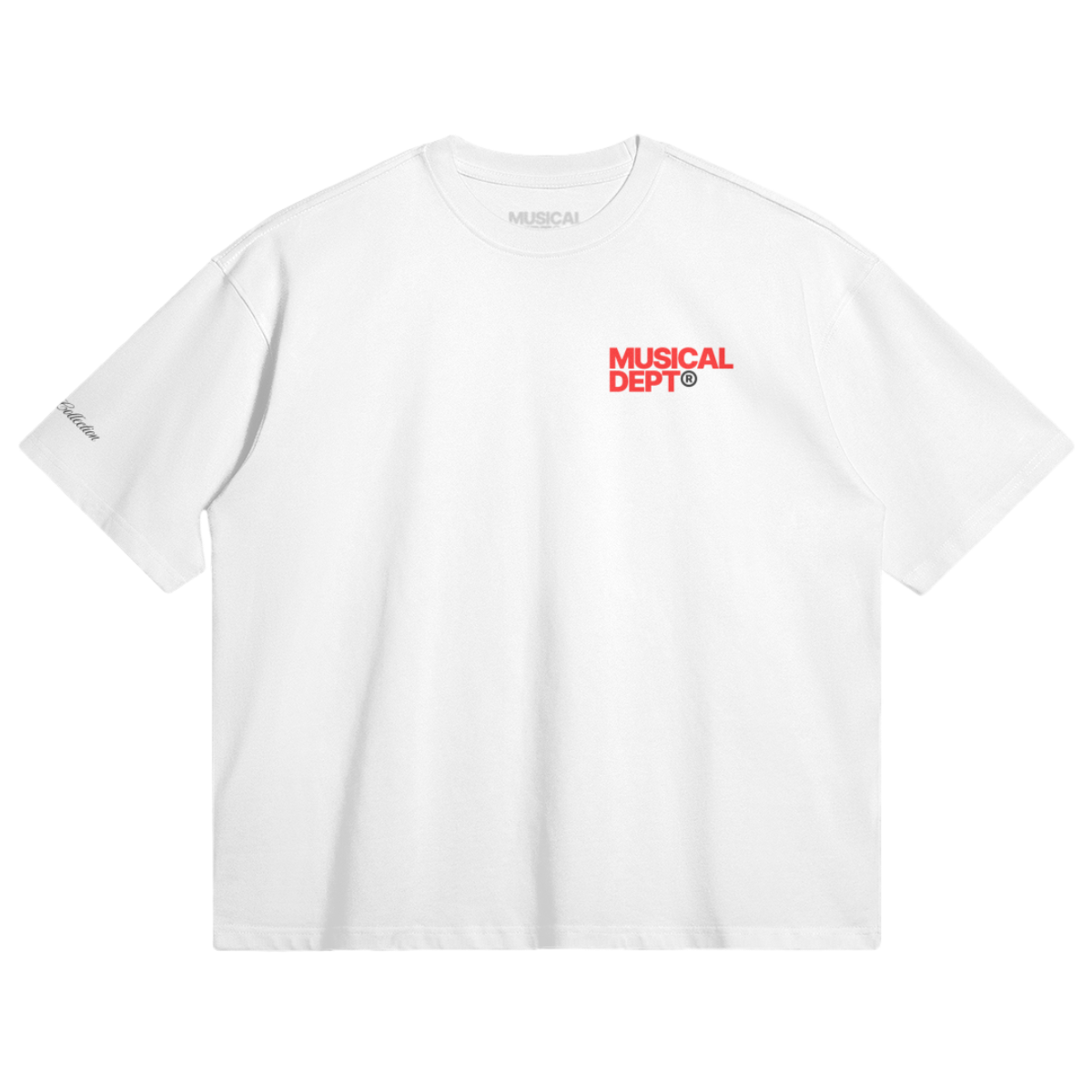 Origins Boxy T-Shirt (White/Red)