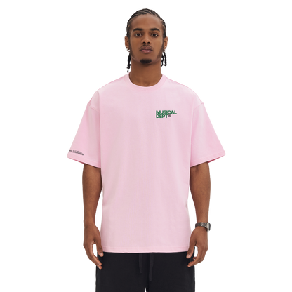 Origins Boxy T-Shirt (Pink/Green)
