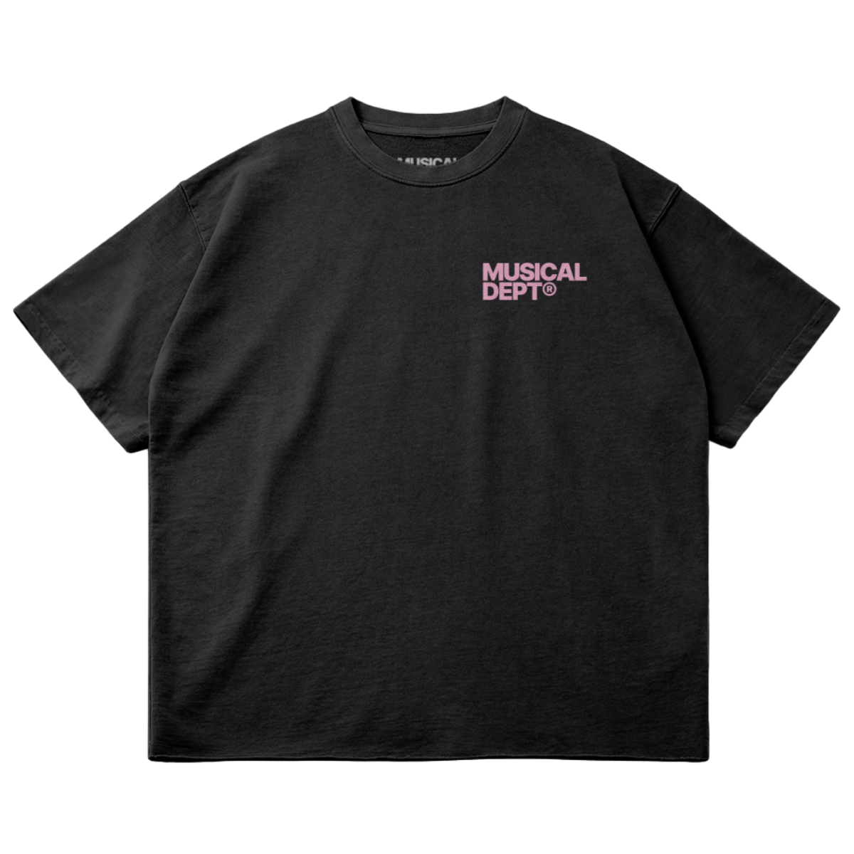 Star Raw T-Shirt (Black/Pink)