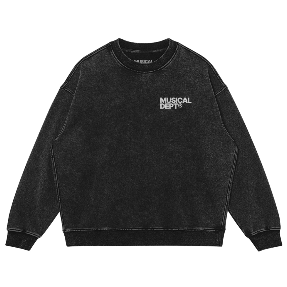 Star Vintage Sweater (Faded Black/Camo)