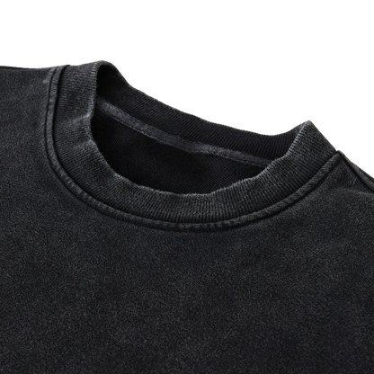 Star Vintage Sweater (Faded Black/Camo)