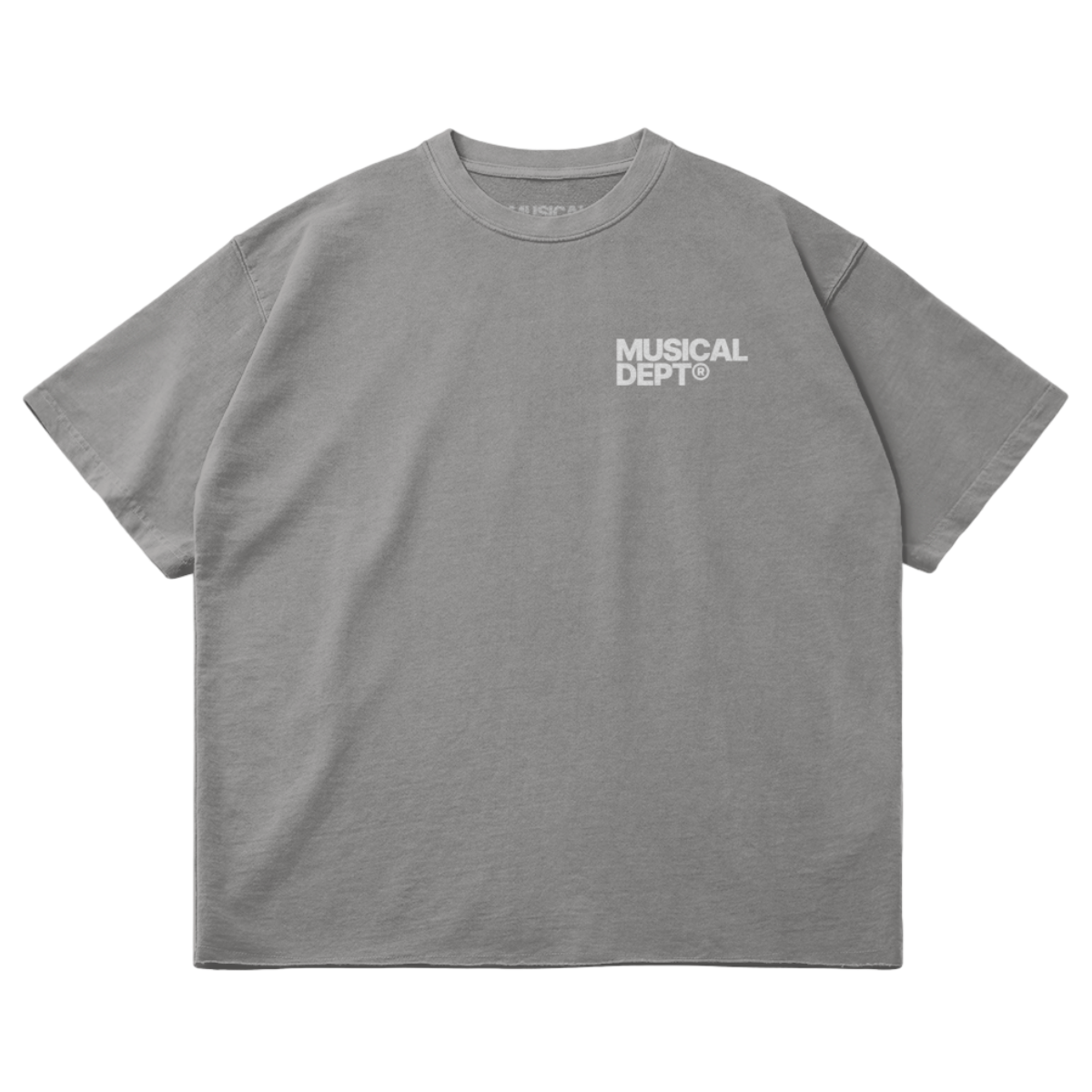 Star Raw T-Shirt (Grey/White)