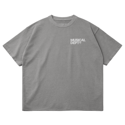 Star Raw T-Shirt (Grey/White)