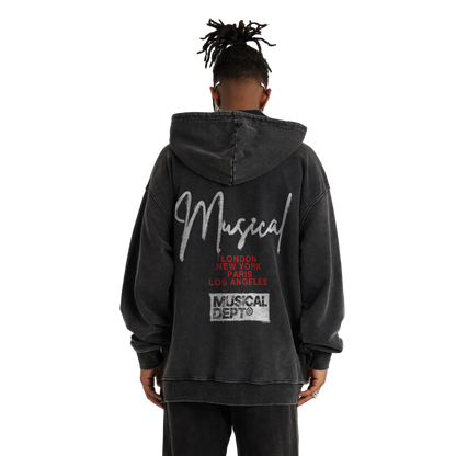 World Tour Hoodie (Vintage Black)