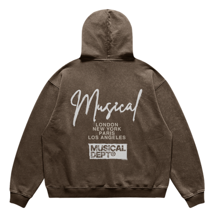 World Tour Hoodie (Vintage Brown)