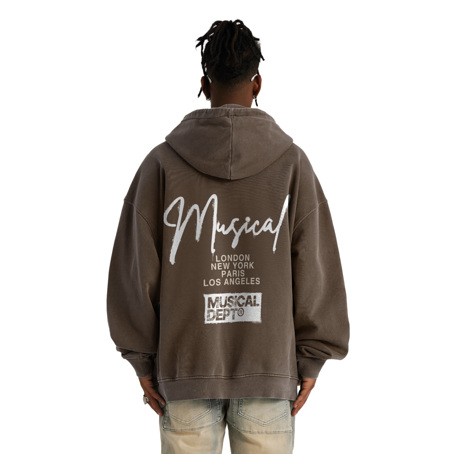 World Tour Hoodie (Vintage Brown)