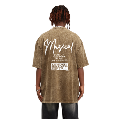 World Tour T-Shirt (Vintage Brown)